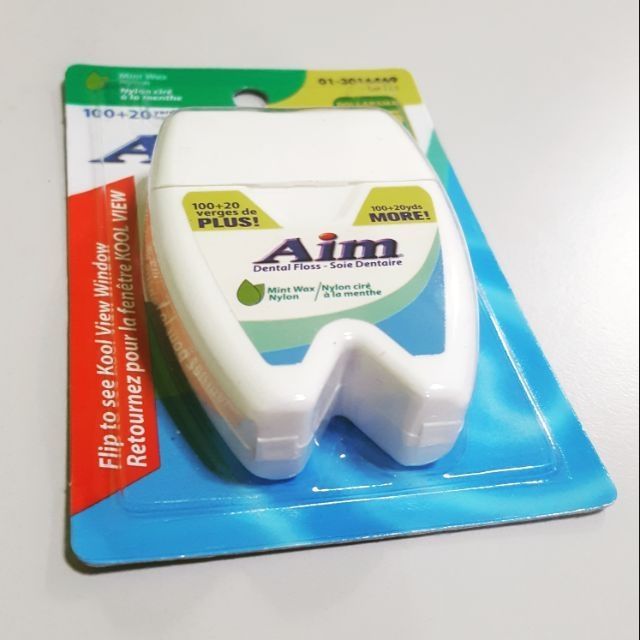 Aim Dental Flossไหมขัดฟัน ยาว 108เมตร/120หลา ราคาประหยัด!