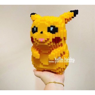 เลโก้เฟืองไซส์จัมโบ้ Xinz 7046 Pokemon Pikachu 1830pcs (แบบเฟือง)