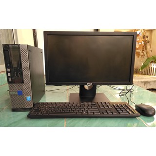 เครื่องคอมพิวเตอร์มือสอง COMPUTER DELL OPTIPLEX 3020 CORE I5 ครบชุด สเปคแรง (มีการ์ดจอแยก) สภาพดี ราคาถูก Windows 10 แท้