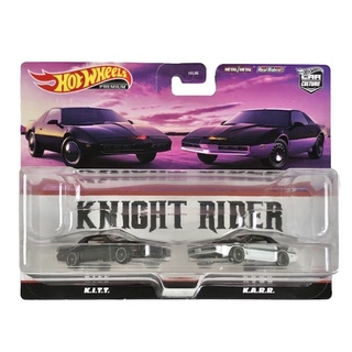 Hot Wheels Car Culture Knight Rider K.I.T.T. + K.A.R.R.