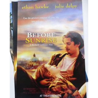 โปสเตอร์หนัง Before sunrise