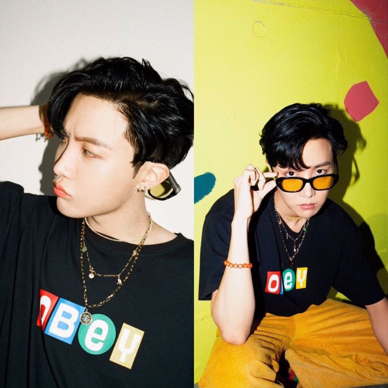 เสื้อยืด BTS OBEY JHOPE WEAR - เสื้อยืด BTS JHOPE
