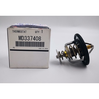 วาล์วน้ำแท้พร้อมโอริงวาล์วน้ำ THERMOSTAT MITSUBISHI TRITON ,PAJERO SPORT 2.4 เครื่องเบนซิน(4G63,4G93) ขนาด56MM 82องศา