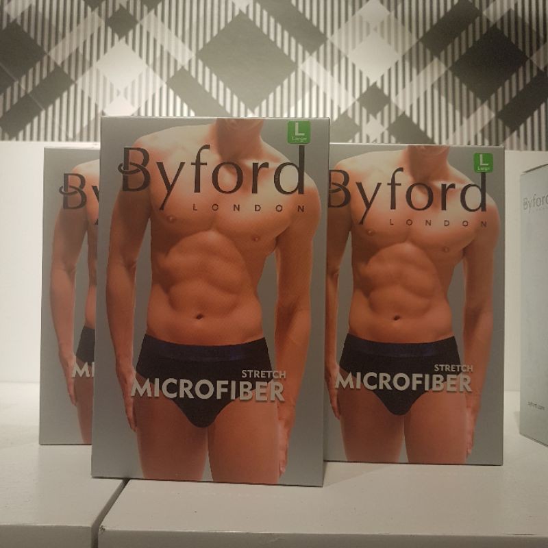 Byford Lingerie Men - กางเกงชั้นในชาย 2 ชิ้น - ไมโครไฟเบอร์