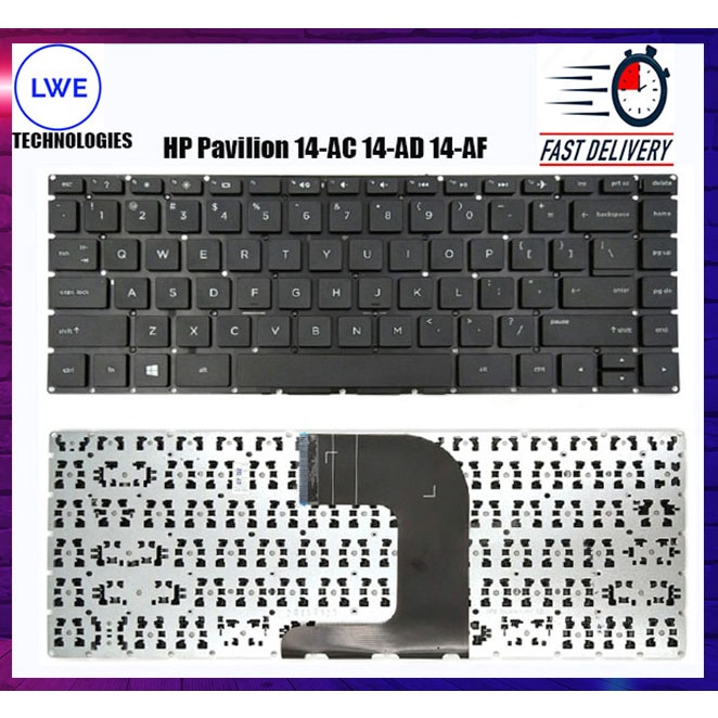 HP Pavilion 14-AC 14-AD 14-AF 14-AJ 14-AM 14G-AD 14Q-AJ 14-AN 14-Q 240 245 246 G4 Series tpn-i119 แป
