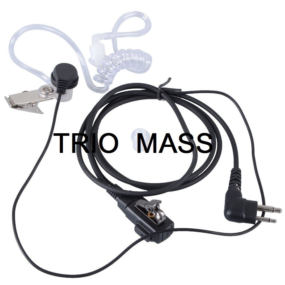 หูฟัง FBI วิทยุสือสาร พร้อมสายลม สำหรับรุ่น KENWOOD ,ICOM ,MOTOLOLA