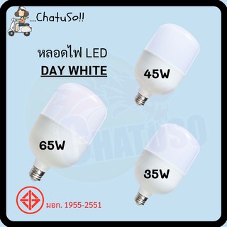 หลอดไฟ LED (ทรงกลมอ้วน) LED แสงสีขาว/แสงวอร์ม ขนาด 35w 45w 65w ขั้วหลอด E27