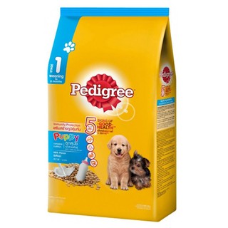 Pedigree Puppy Milk Flavor [1.3kg] เพดดีกรี อาหารลูกสุนัข ทุกสายพันธุ์ อายุ 0-6 เดือน รสนม