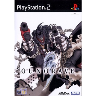Gungrave (Japan) PS2 แผ่นเกมps2 แผ่นไรท์ เกมเพทู