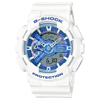 นาฬิกา Casio G-Shock White &amp; Blue series รุ่น GA-110WB-7A ของแท้ รับประกัน 1 ปี