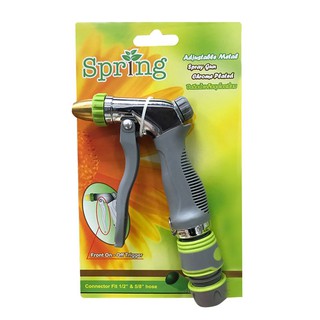 ปืนฉีดน้ำ ปืนฉีดน้ำ SPRAY GUN SPRING DGH2002 อุปกรณ์รดน้ำต้นไม้ สวนและอุปกรณ์ตกแต่ง SPRAY GUN DGH2002 SPRAY GUN