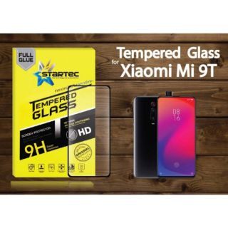 ฟิล์มกระจก Xiaomi Mi 9T , Mi 9T Proแบบเต็มจอ ยี่ห้อStartec คุณภาพดี ทัชลื่น ปกป้องหน้าจอได้ดี ทนทาน แข็งแกร่ง ใสชัดเจน