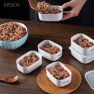 Epoch กล่องอาหารกลางวันพลาสติกมัลติฟังก์ชั่นสําหรับใส่ไมโครเวฟ