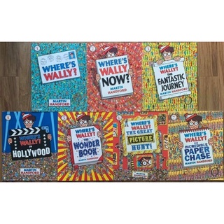 หนังสือ​หาคนหาสิ่งของวอลลี่​ Wheres Wally เล่ม1-7