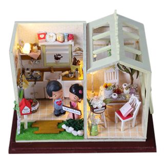 [พร้อมส่ง] บ้านตุ๊กตาdiy Cozy kitchen