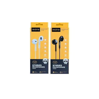 หูฟัง เรียวมี Realme ฺBuds2 In-ear Headphone มีไมค์ ของแท้ เสียงดี ช่องเสียบแบบ 3.5 mm Jack รับประกัน