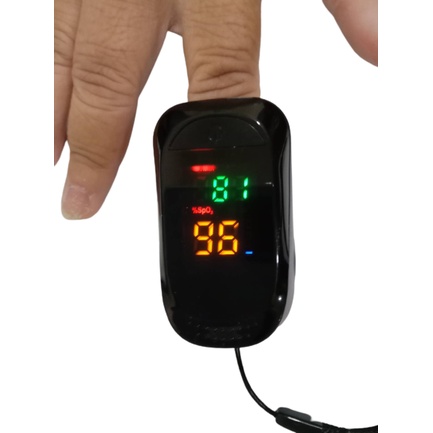 💉เครื่องวัดออกซิเจนในเลือด Fingertip Pulse Oximeter -A2💉