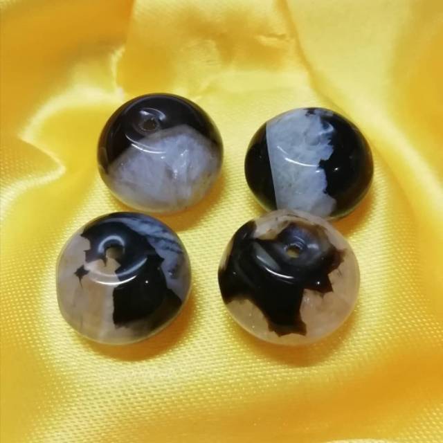 1 ชิ้น Druzy Geode Agate Random Motif