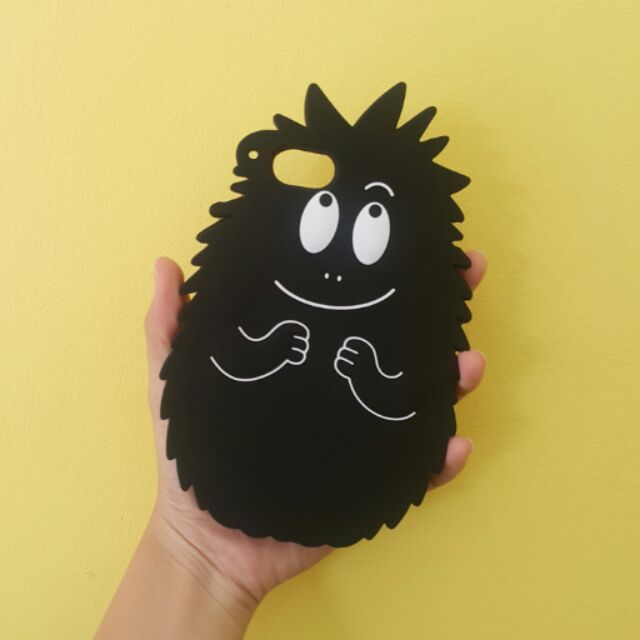 เคสซิลิโคน barbapapa สีดำ