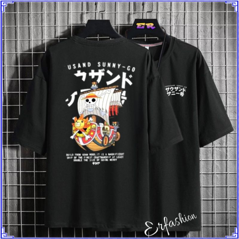 Erfashion - ทูแซนด์ ซันนี่ - โค คาออส | LUFFY LUFFY LUFFY | ชุดวันพีซ | เสื้อยืดโอเวอร์ไซส์ | ไม่จํา