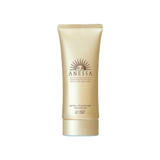 ANESSA อเนสซ่า เพอร์เฟ็ค ยูวี ซันสกรีน สกินแคร์ เจล เอ SPF50+ PA++++ 90 กรัม กันแดดสูตรเจลบางเบา