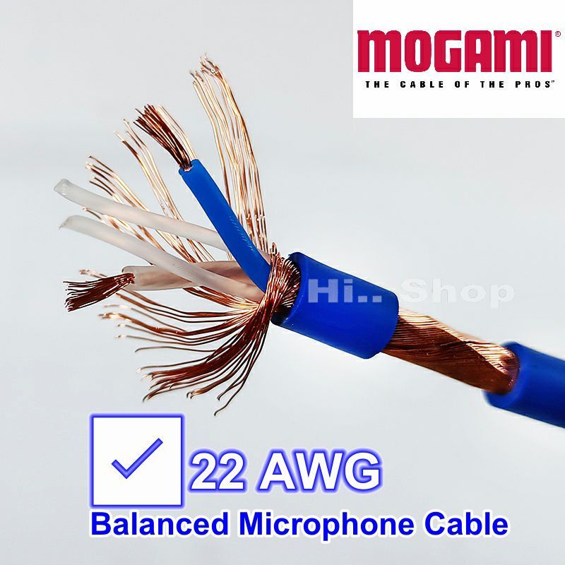 MOGAMI 2549 สายบาลานซ์ TRS 1/4 TO TRS 1/4 [ปลั๊ก LIDGE]  แท้