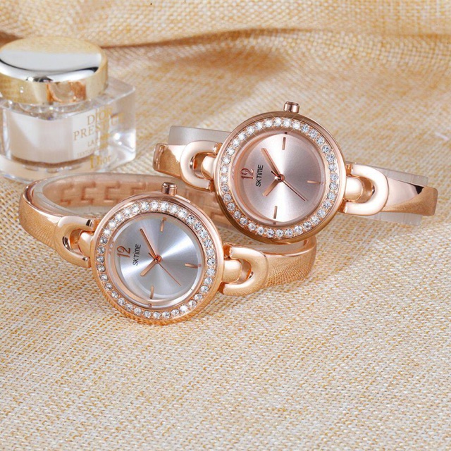 นาฬิกา Sk-time ของแท้ 💯% รุ่น D21018 พร้อมกล่อง มีเก็บเงินปลายทาง