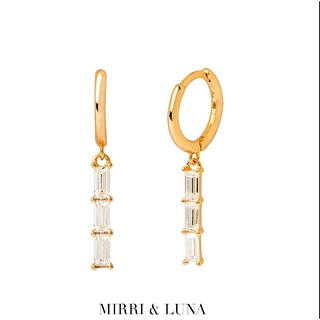 MIRRI &amp; LUNA - Bari Oblong Hoops Earrings