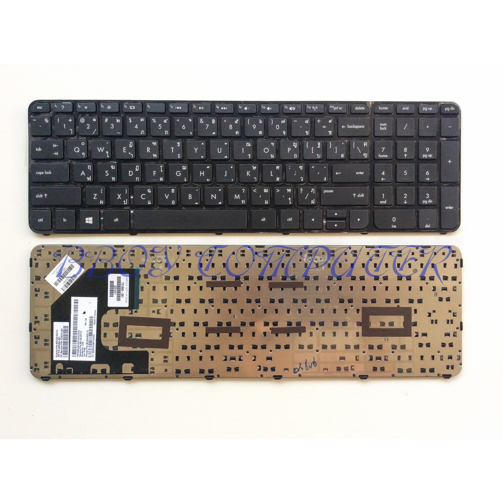 HP Keyboard คีย์บอร์ด HP Pavilion 15B 15-B 15-B000 15-B058SR 15-B1000 15-b123nr 15-b140us 15-b142dx 
