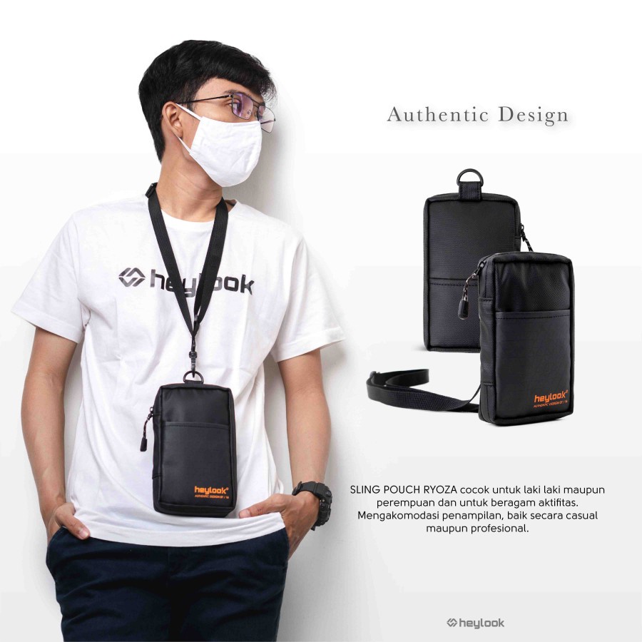 Heylook Official - กระเป๋าสะพายไหล่ กระเป๋าสตางค์ RYOZA กันน้ํา ใส่บัตรได้