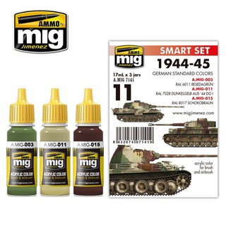 Ammo By MIG - AMIG7141 1944-1945 GERMAN STANDARD COLORS