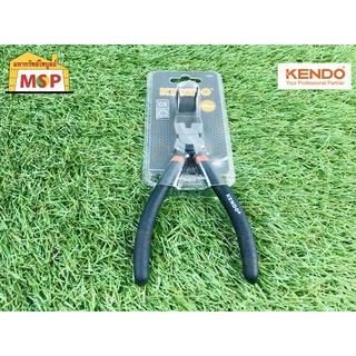 KENDO 11504 คีมหนีบแหวน ปากงอ 180mm/7"