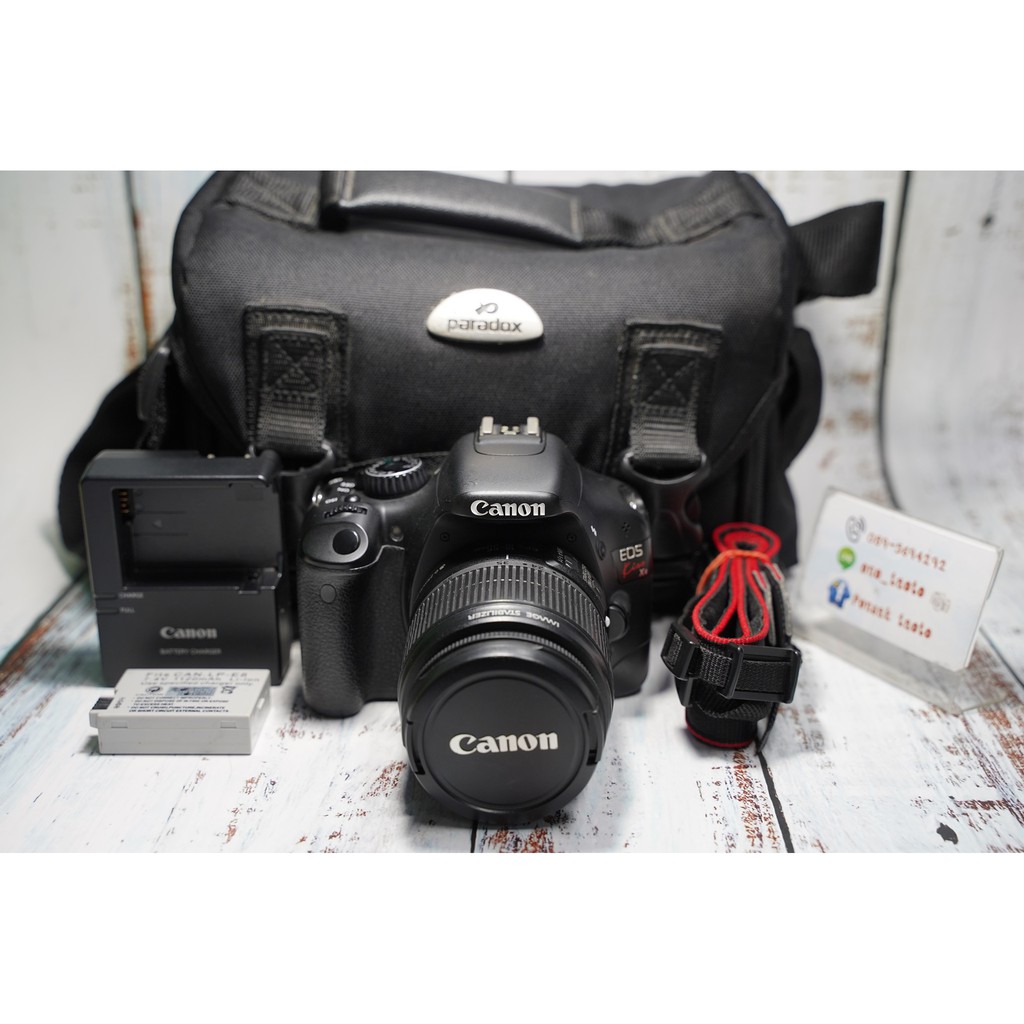 (ขาย) กล้อง Canon EOS 550D พร้อมเลนส์คิท
