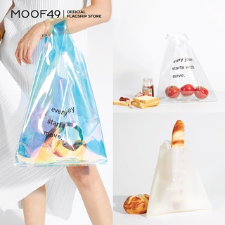 MOOF49 PAY DAY SHOPPING BAG ถุงพลาสติกแต่รักษ์โลก ใช้ซ้ำได้ยาวนาน ล้างน้ำได้