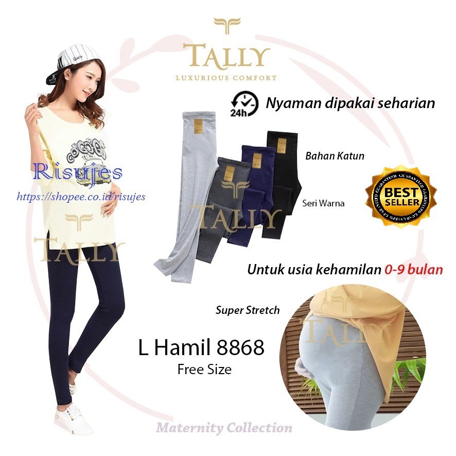 Tally 8868 เลกกิ้งคนท้อง / Tally8868 กางเกงรัดรูปคนท้อง
