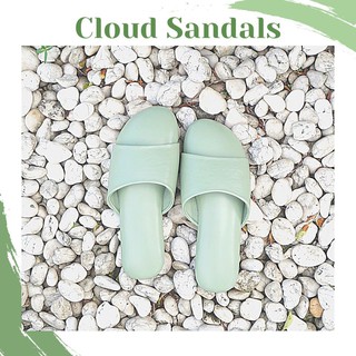 CLOUD SANDALS รุ่นรองเท้าแตะใส่นอกบ้าน หนานิ่มปุยเมฆสุดๆ สี Biscay Green