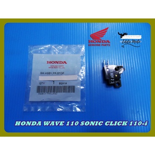 HONDA WAVE110 SONIC CLICK110i BRAKE SWITCH STOPPER "GENUINE PARTS"  // สวิทซ์สต๊อปไฟเบรค ของแท้ รับประกันคุณภาพ