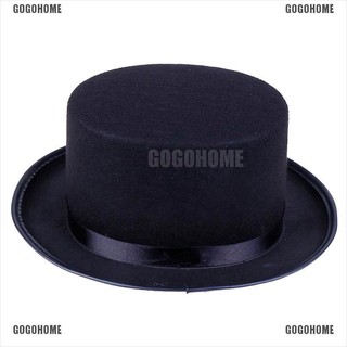 【GOGOHOME】หมวกทักซิโด้ สีดํา สําหรับงานแต่งงาน คริสต์มาส