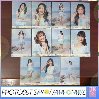 [3/3] ใบเศษ ฺBNK48 Photoset Sayonara Crawl ซิง11 รวมเมมเบอร์ รุ่น3 ปาเอญ่า ฮู๊ฟ แพนเค้ก เอิร์น เอิร์ธ เกรซ มีน โมเน่ต์