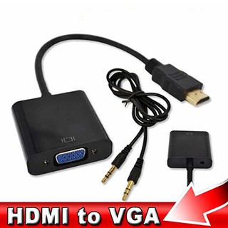 HDMI to VGA Converter cable , Adapter for computer PC/notebook DVD (&amp;more) connect to TV Monitor Projector