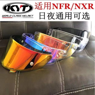 เลนส์หมวกกันน็อค แบบใส สีดํา สําหรับ KYT NFR NF NX