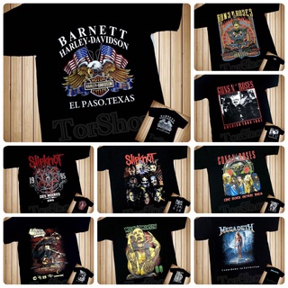 (ขายส่งได้)เสื้อวง SlipKnoT &amp; HARLEY &amp; LINKINPARK