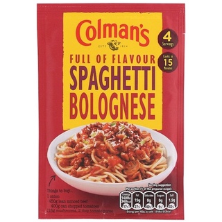 ซอสสปาเกตตี้โบโลเนส Colmans Spaghetti Bolognese Sauce 44g