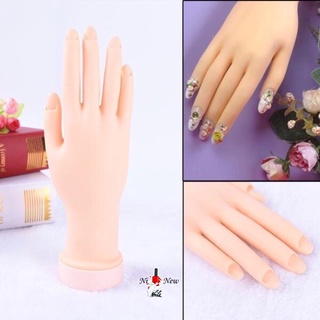 มือปลอม-เท้าปลอม สำหรับฝึกทำเล็บ(สินค้าแตก-หักทางร้านไม่รับเปลี่ยน-คืน)