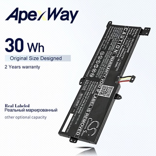 APEXWAY NEW 30WH L16M2PB2 Laptop Battery For Lenovo Ideapad 320-15IKB -15IAP -15AST -15ABR -14ABR 520-15IKBR L16L2PB1 33