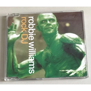 ซีดีซิงเกิ้ล ลิขสิทธิ์ ของแท้ มือ 2 สภาพดี...ราคา 250 บาท “Robbie Williams” ซิงเกิ้ล "Rock DJ" แผ่นไทย