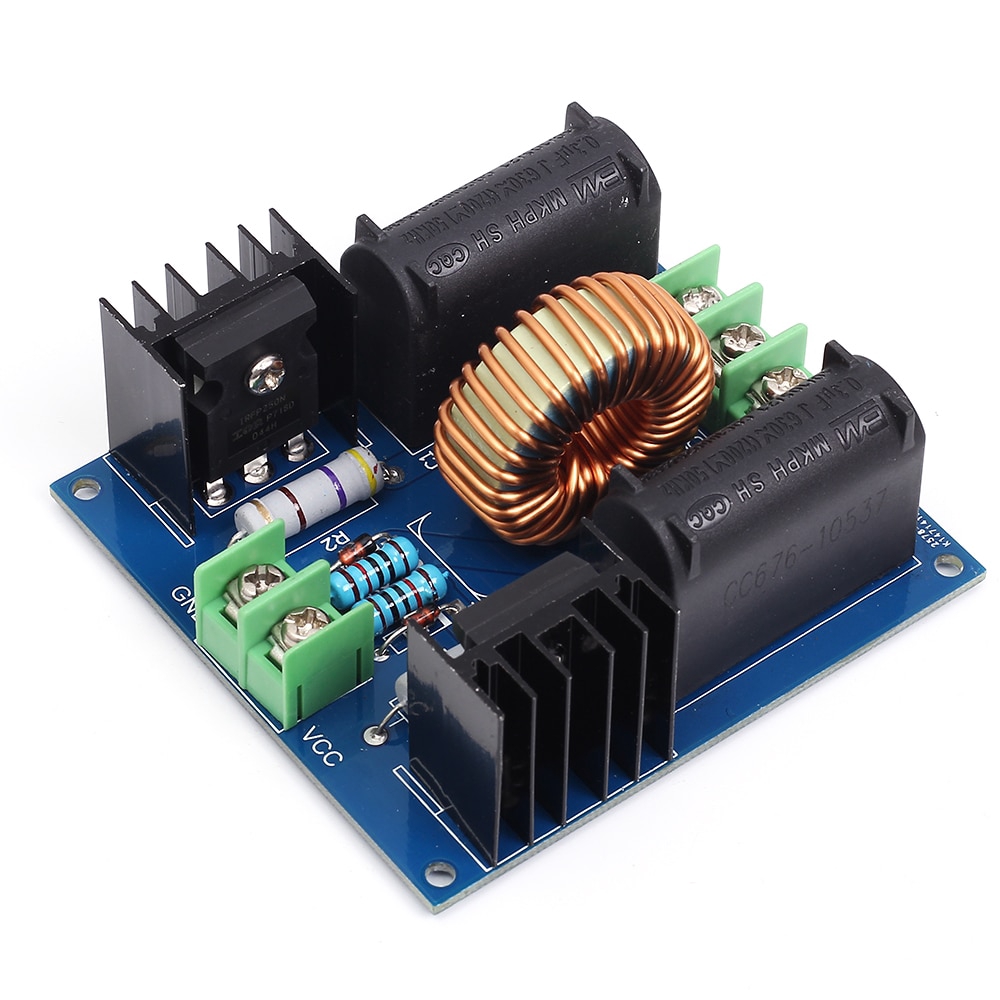 เครื่องกําเนิดไฟฟ้าแรงดันสูง DC 5-40V 150W 360W 1000W ความถี่สูง แรงดันไฟฟ้าต่ํา ZVS บอร์ดเหนี่ยวนําความร้อน พร้อมคอยล์ สําหรับละลายโลหะ
