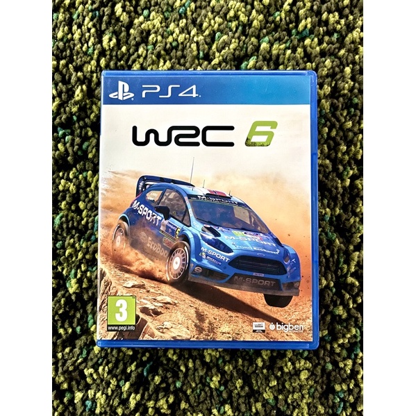แผ่นเกม ps4 /  WRC 6