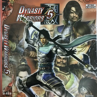 แผ่นเกมส์ ps2 Dynasty Warriors 5