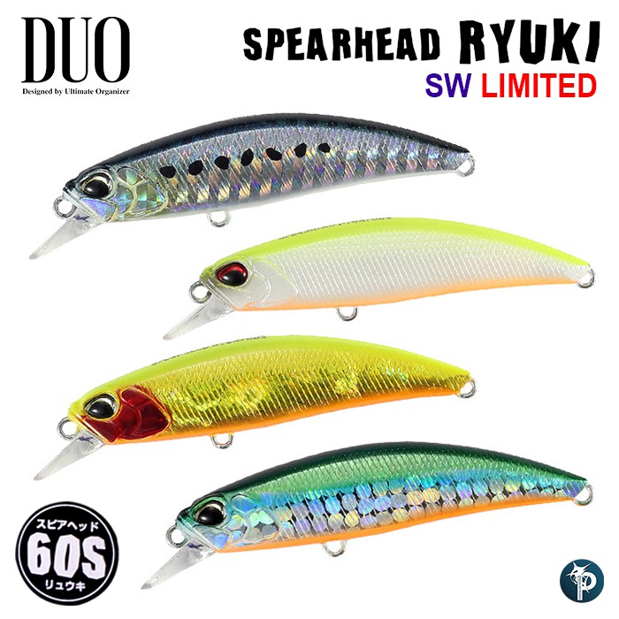 เหยื่อ DUO SPEARHEAD RYUKI SW LIMITED เรียวกิ 60s